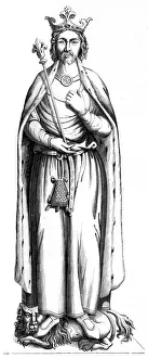 Carlovingian Gallery: Charles the Simple (879-929), 16th century (1849)