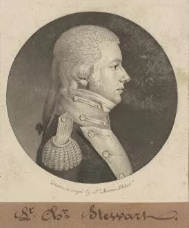 Charles Stewart, 1802. Creator: Charles Balthazar Julien Févret de Saint-Mémin