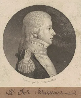 Mezzotint Prints: Charles Stewart, 1802. Creator: Charles Balthazar Julien Fevret de Saint-Memin