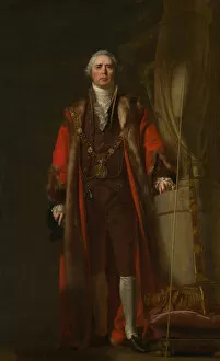 Chain Of Office Gallery: Charles Thorp as Lord Mayor of Dublin, c. 1800. Creator: William Cuming