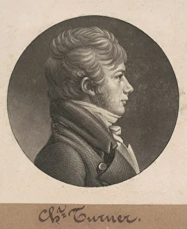 Charles Turner, 1807. Creator: Charles Balthazar Julien Fevret de Saint-Memin