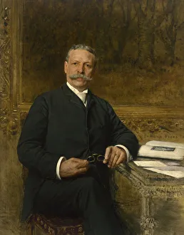 Beers Jan Van Prints: Charles Tyson Yerkes, c. 1893. Creator: Jan Van Beers
