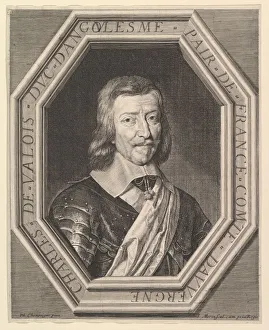 Phillippe De Champaigne Prints: Charles de Valois, duc d Angouleme. Creator: Jean Morin