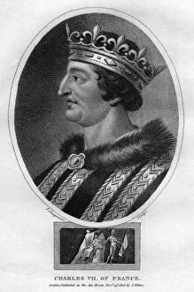 Images Dated 29th January 2007: Charles VII, King of France, (1805).Artist: J Chapman