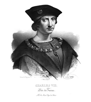 Delpech Prints: Charles VIII, King of France, (c1820s). Artist: Maurin