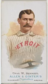 Detroit Michigan United States Of America Gallery: Charles W. Bennett, Baseball Player, from Worlds Champions