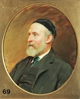 Art Collection Prints: Charles West Cope, RA, 1884. Creator: Arthur Stockdale Cope