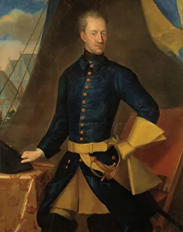 Charles Xii Prints: Charles XII (1682-1718), early-mid 18th century. Creator: Johan David Swartz