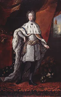 David Klöcker Ehrenstrahl Prints: Charles XII, c17th century. Creator: Unknown