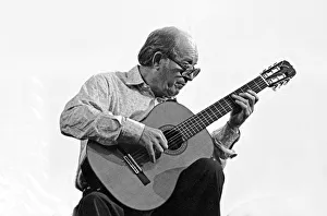 Charlie Byrd, Knebworth, 1978. Artist: Brian O Connor