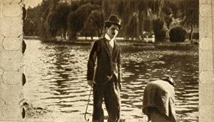 Charlie Collection: Charlie Chaplin, 1914, (1933). Creator: Unknown