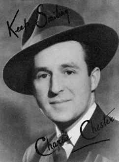 Charlie Collection: Charlie Chester, British stand-up comedian and TV and radio presenter, 20th century