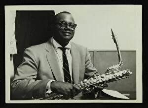 Baritone Saxophonist Gallery: Charlie Fowlkes, baritone saxophonist with the Count Basie Orchestra, c1950s. Artist