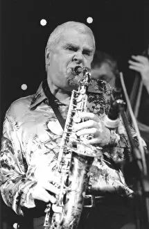 Alto Saxophone Gallery: Charlie Mariano, Kenton Rendevous, Egham, Surrey, 2000. Creator: Brian Foskett