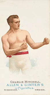 Mitchell Gallery: Charlie Mitchell, Pugilist, from Worlds Champions, Series 1 (N28) for Allen &