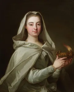 Regal Prints: Charlotta Fredrika Sparre as Vestal, mid-late 18th century. Creator: Donat Nonnotte