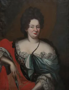 Latvia Prints: Charlotta Sofia, born 1651, princess of Courland, c17th century. Creator: Anon