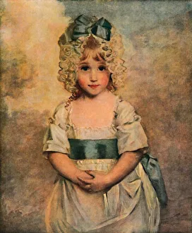 Bibby Prints: Charlotte Augusta Papendiek at the Age of Five, 1788, (1914). Creator: John Hoppner