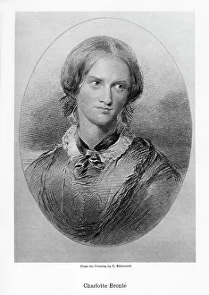 Charlotte Bronte, English novelist, 1850. Artist: George Richmond