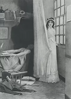 Murdered Gallery: Charlotte Corday, 1890. Creator: Goupil and Co