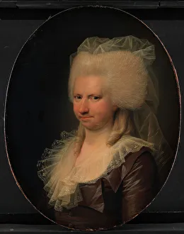 Jens Juul Prints: Charlotte Sophie Gerner, née Rasch, wife of Henrik Gerner, 1785. Creator: Jens Juel
