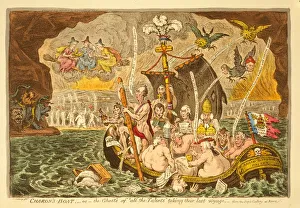 Charons Boat, or The Ghosts of the All Talents Taking their Last Voyage, 1807 Charons Boat, or The Ghosts of the All Talents Taking their Last Voyage, 1807