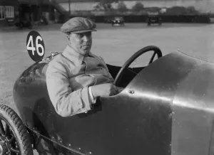 Charron-Laycock of WF Milward, JCC 200 Mile Race, Brooklands, 1921. Artist: Bill Brunell