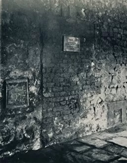 Cell Collection: Charterhouse. Food-Hatch and Doorway of a Monks Cell, in the Cloister, 1925