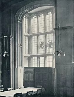 Dining Hall Gallery: Charterhouse. Interior of Bay in the Dining Hall, 1925