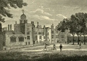 Finsbury Prints: Charterhouse - The Quadrangle, c1872. Creator: Unknown