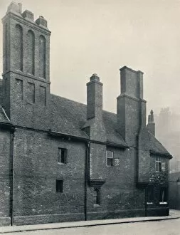 Charterhouse. Wash-House Court, Exterior, West Front, 1925