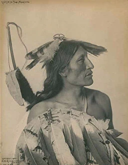 Plains Indian Gallery: Chase-in-the-Morning, c. 1888. Creator: Frank A. Rinehart