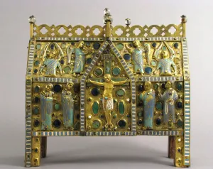 Reliquary Prints: Chasse with the Life of Christ, French, ca. 1235-45. Creator: Unknown