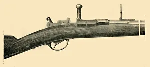 Henry Montague Hozier Prints: Chassepot Breech-Loader - Elevation, c1872. Creator: Unknown