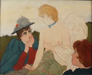 Chastity Prints: Chastete (Chastity), c1892. Creator: Maurin, Charles (1856-1914)