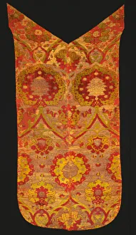 Chasuble Prints: Chasuble Back, Italy, 1450 / 1500. Creator: Unknown