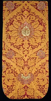 Material Collection: Chasuble (Back Only), Italy, 16th century. Creator: Unknown