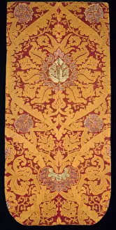 Material Collection: Chasuble (Back Only), Italy, 16th century. Creator: Unknown