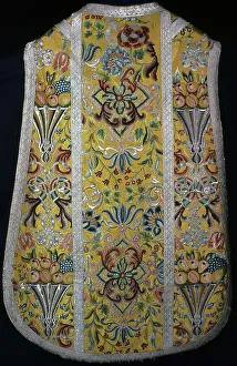 Plain Weave Prints: Chasuble, Central Europe, 18th century. Creator: Unknown