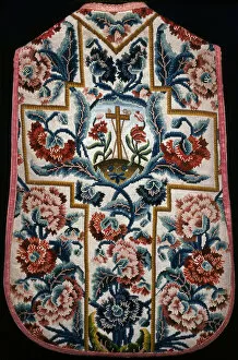 Wool Collection: Chasuble, England, 1800 / 50. Creator: Unknown