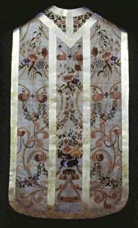 Liturgy Gallery: Chasuble, France, 1725 / 75. Creator: Unknown