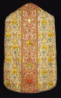 Sicily Italy Prints: Chasuble, Italy, 1601 / 75. Creator: Unknown