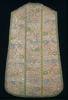 Chasuble Prints: Chasuble, Italy, 1675 / 1725. Creator: Unknown