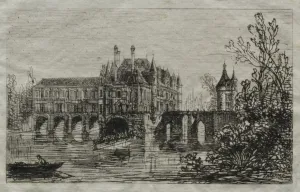 Maxime Lalanne Prints: Chateau de Chenonceau. Creator: Maxime Lalanne (French, 1827-1886)