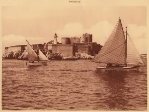 La Cote Dazur De Marseille A Menton Prints: Chateau d If, (Castle of If), Marseille, 1930. Creator: Unknown