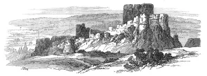 Chateau d'Arques, near Dieppe, 1871. Creator:s Read