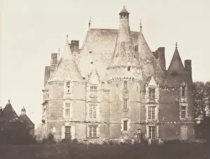August Alfred Edmond Bacto Gallery: Chateau de Martainville, 1852-54. Creator: Edmond Bacot