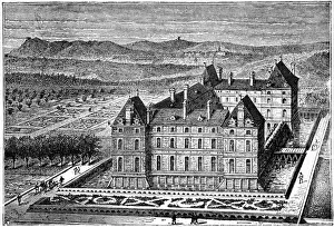 Demoulin Collection: Chateau of Rosny, 1898. Artist: Barbant
