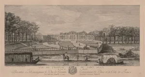 1681 1754 Prints: The Chateau of Saint Ouen. Creator: Jacques Rigaud (French, 1681-1754)