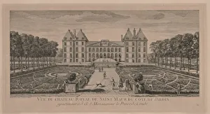 1681 1754 Prints: Chateau St. Maur. Creator: Jacques Rigaud (French, 1681-1754)
